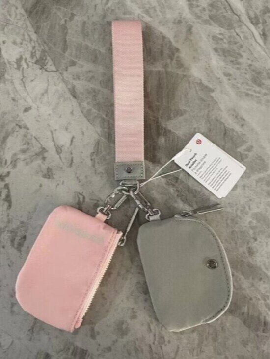 lululemon athletica Handbags - Lululemon Dual Zippered Pouch Keychain | Portable Storage Sporty Lifestyle Acces